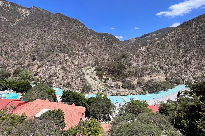 100% private tour to hotsprings Tolantongo from Mexico city - Paradise section: 40 thermal pools, swim-change routine, and early calm