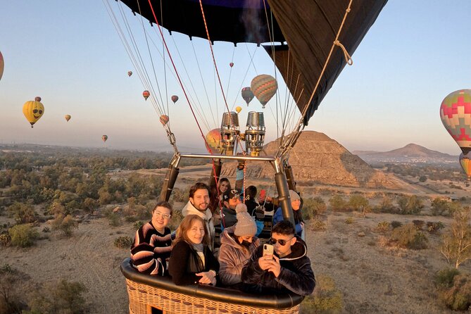 Balloon Flight and Teotihuacan Tour w/Breakfast from Mexico City - Quick hits for your Teotihuacán balloon morning