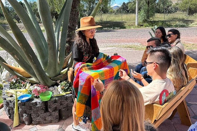 Balloon flight + Breakfast in cave + Pyramids + Pick up CDMX. - Maguey, Obsidian, and Mezcal Tasting at the Artisan Stop