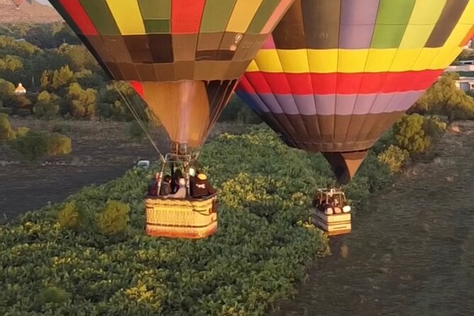 Balloon flight + pick up in CDMX + Breakfast in Cave + Pyramids - Walking Teotihuacan: 1.5 Hours Is Tight but Doable