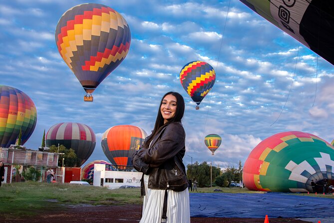 Balloon flight + pick up in CDMX + Breakfast in Cave + Teotihuacan - Teotihuacan from the Sky at Sunrise: the whole point of the day