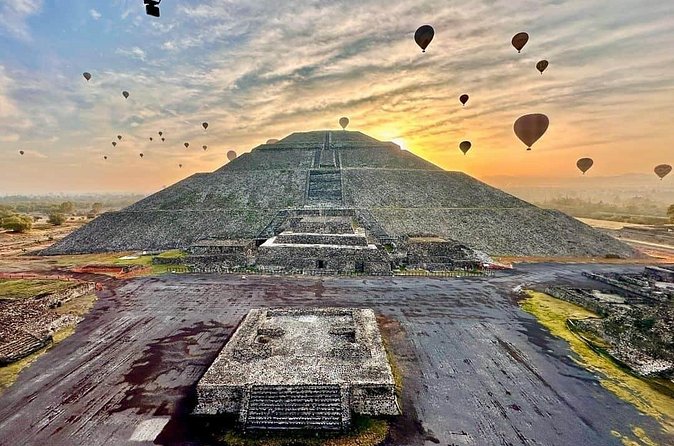 Balloon flight Teotihuacan, Breakfast in a cave Pick up in CDMX - Practical Tips to Make the Morning Run Smooth