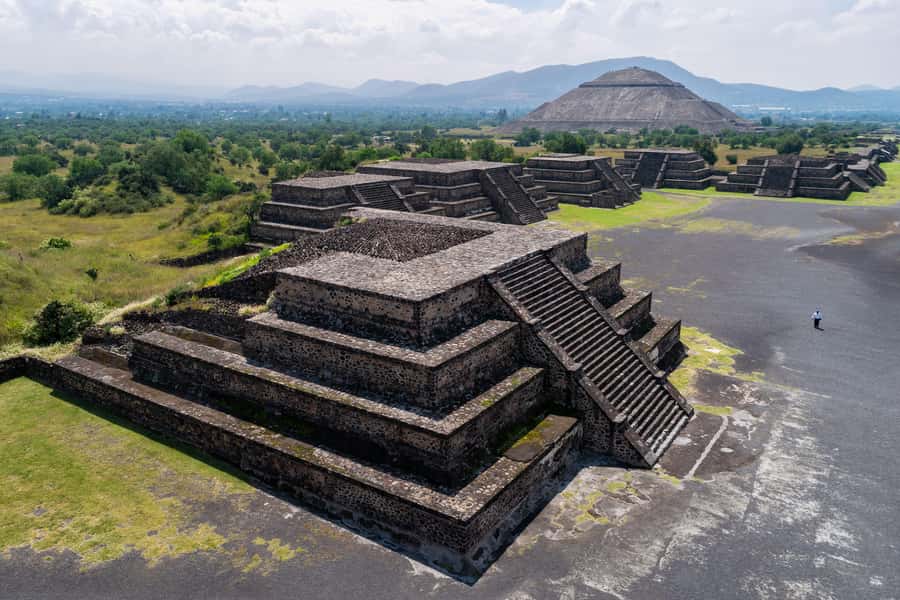 CDMX: Early visit to Teotihuacan - More Than Two Pyramids: Quetzalpapalotl, Plazas, and Murals