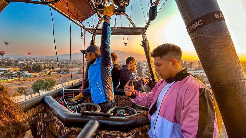 CDMX: Teotihuacan Balloon Flight with Optional Pyramids Tour - Sunrise hot air balloon over Teotihuacan: what you’re really buying