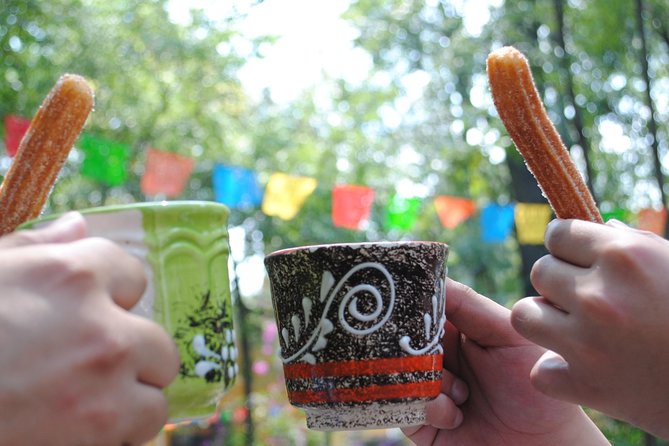 Frida Kahlo VIP [Museum Tickets Included] Bike, Markets & Churros - The bike route through Del Carmen: parks, history stops, and snacks