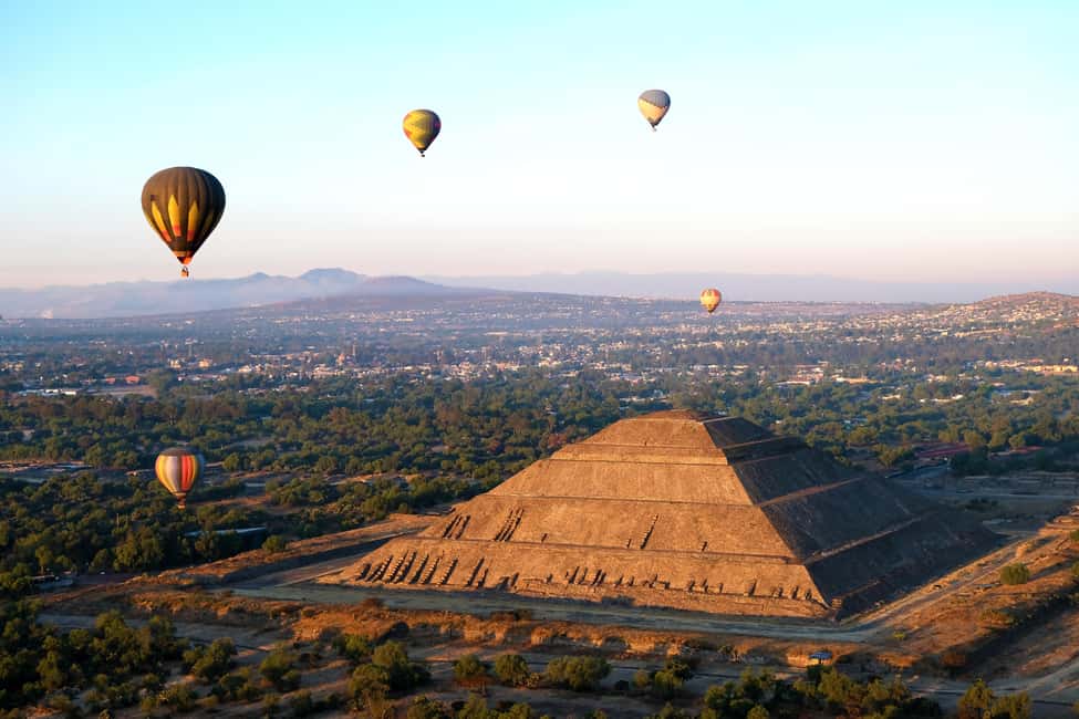From CDMX: Teotihuacan Hot Air Balloon Ride & Optional Tours - Meeting Point, Early Wake-Up, and Mexico City Traffic Reality