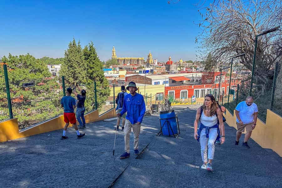 From Mexico City: Puebla, Cholula and Tonantzintla Day Trip - From Mexico City to Puebla: The Early Start and the Volcano View