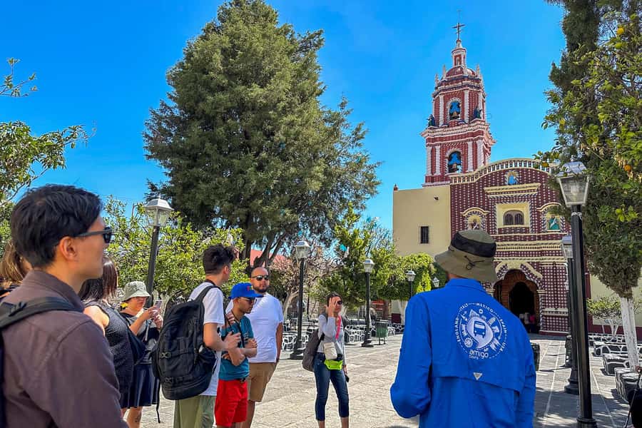 From Mexico City: Puebla, Cholula and Tonantzintla Day Trip - Tonantzintla Church: Indigenous Baroque Meets Christian Symbolism