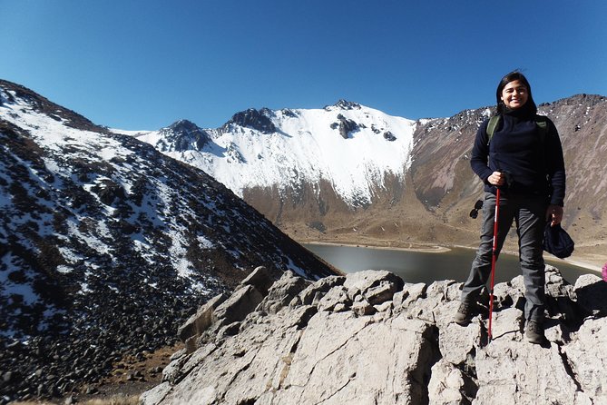 Hike at Nevado de Toluca Volcano - Entering Nevado de Toluca from Mexico City at dawn