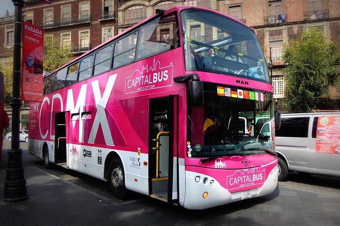 Hop-on Hop-off or Night Tour Tourist Bus in Mexico City - The onboard audio in English actually helps