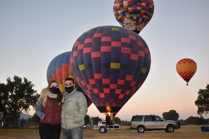 Hot Air Balloon Flight over Teotihuacán - Check-in at VOLAR EN GLOBO: coffee, warmth, and balloonport photos