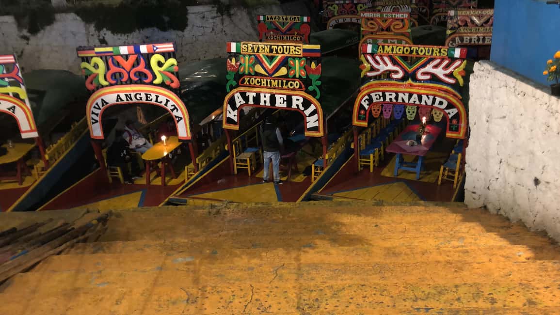 Mexico City: Day of the Dead Guided Tour - The trajinera night ride with live mariachi