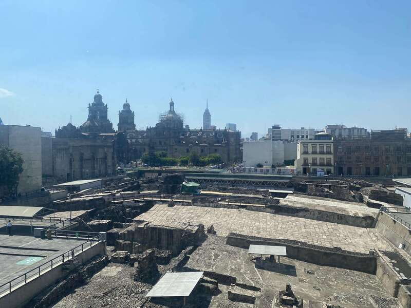 Mexico City: Historical walking tour of Tenochtitlan - Templo Mayor models: get your bearings before you look up