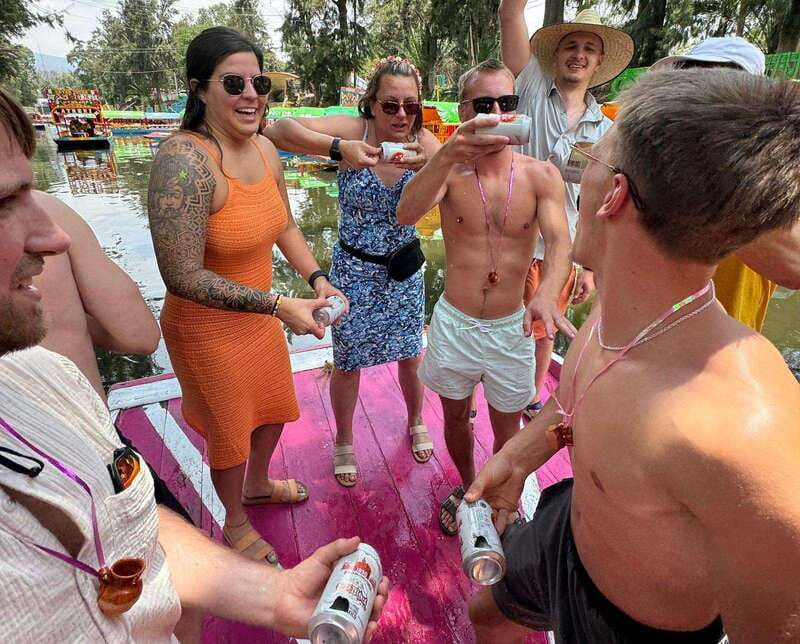 Mexico City: Xochimilco Boat Party with Unlimited Drinks - Canoeing and free time: when you’ll feel how local the water life is