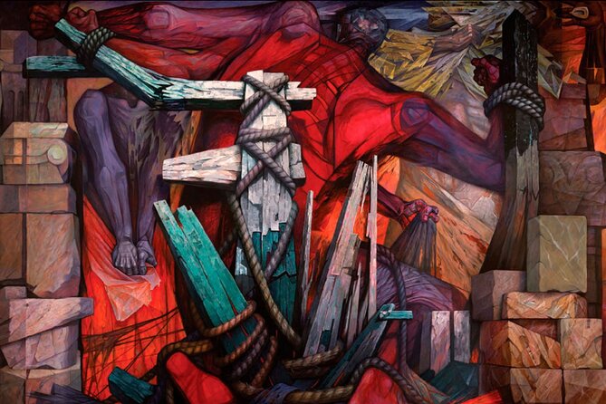 Muralist Art Semi Private Walking Tour in Mexico City Downtown - Palacio de Bellas Artes: Seventeen murals under one of Mexico City’s icons
