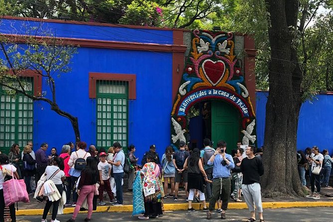 Private Tour: Xochimilco, Coyoacan and Frida Kahlo Museum - UNAM’s Central Library and Rivera Murals: Big Images, Short Time