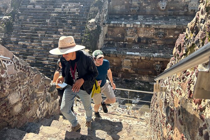 Pyramids of Teotihuacan Dawn (Tequila and Mezcal Tasting) - Entering Teotihuacan through the Pyramid of the Moon viewpoint
