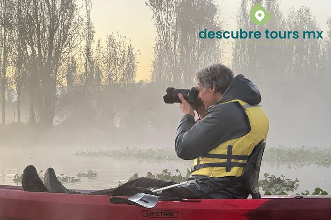 Sunrise Kayak Tour in Xochimilco - Sunrise over volcanoes: the view moment you came for