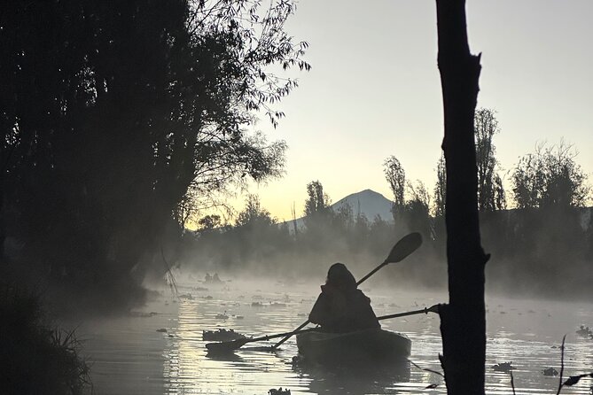Sunrise Kayak Tour in Xochimilco - The part people forget: you may get wet, cold, and tired