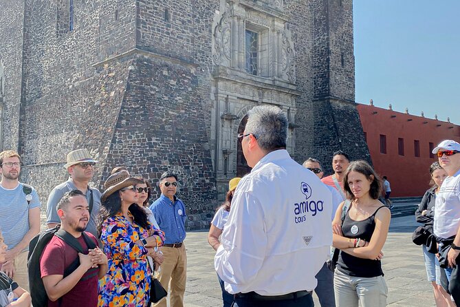 Teotihuacan, Guadalupe Shrine & Tlatelolco Day Tour with Lunch - Stop 1 at Tlatelolco: Aztec market energy and the Plaza of the Three Cultures