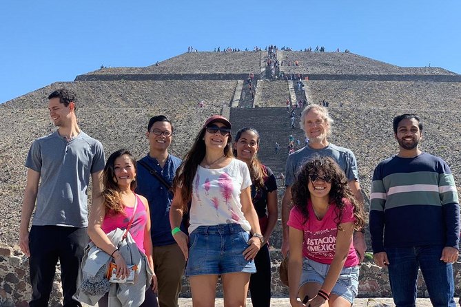 Teotihuacan Pyramids Tour, small group in Van, from Mexico City - Bellas Artes first: the contrast that makes Teotihuacan land