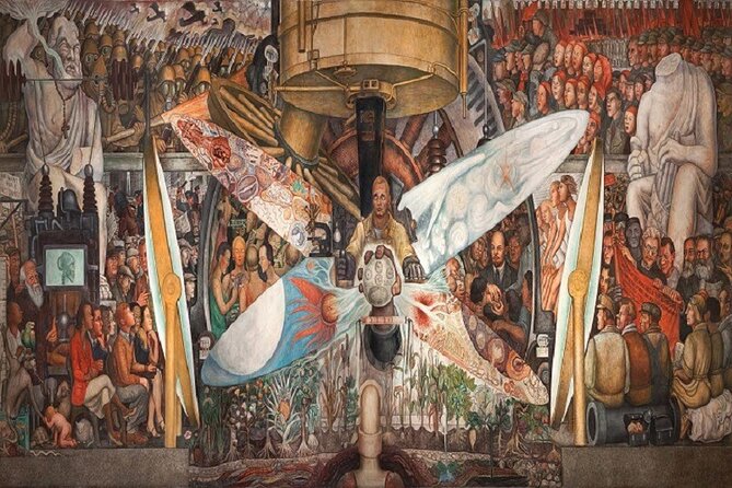 Walking Tour - Impressive murals in Historical Center of Mexico City - Secretaría de Educación Pública: where the murals stretch and start to feel encyclopedic