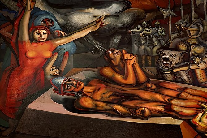 Walking Tour - Impressive murals in Historical Center of Mexico City - Tuesdays and access changes: how the plan adapts when the Ministry is closed