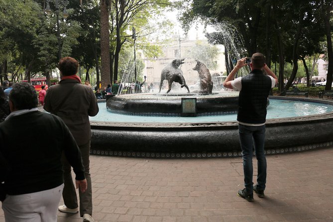 Xochimilco, Coyoacan and Frida Kahlo with Optional Lunch - UNAM murals and the Diego Rivera angle: a short stop with big art pay-off