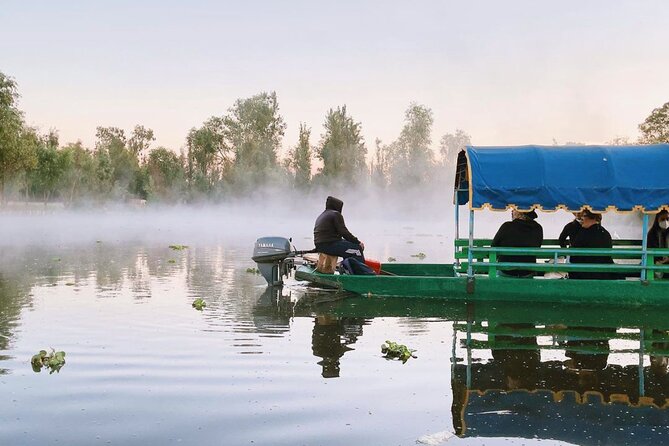 Xochimilco Sunrise from Mexico - Sliding into the canals on a trajinera at first light